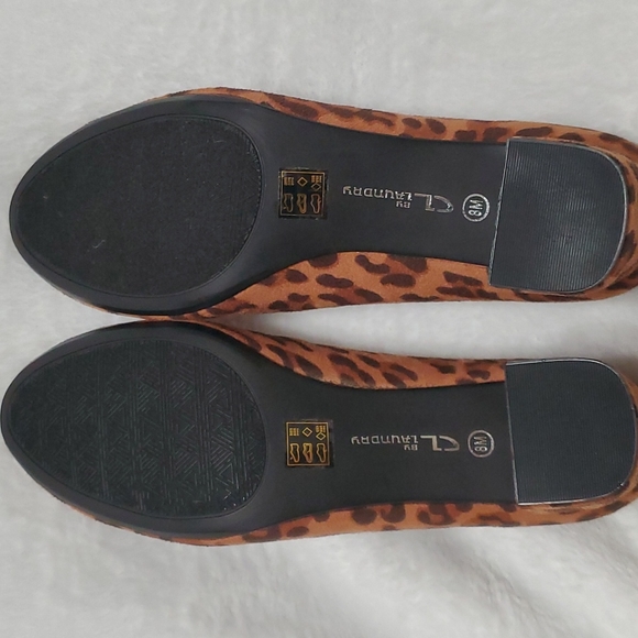By Claundy suede blockheel animal print 8M (Ss18) - Picture 5 of 7